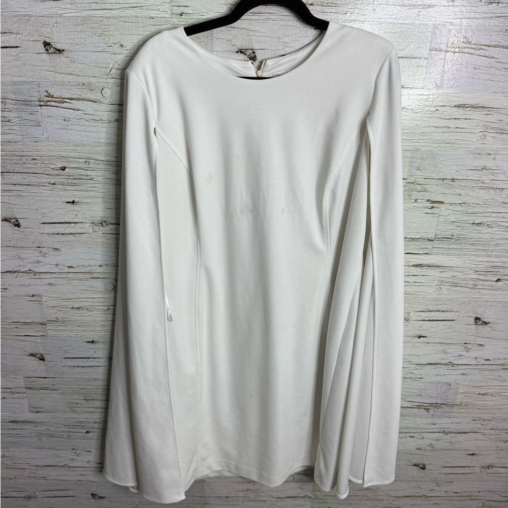 Calvin Klein White Midi Dress cap size 18W
